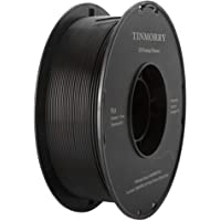 Filamento PLA 1-75 mm- TINMORRY Materiales de Impresión 3D Filamento 1 kg Spool- Negro